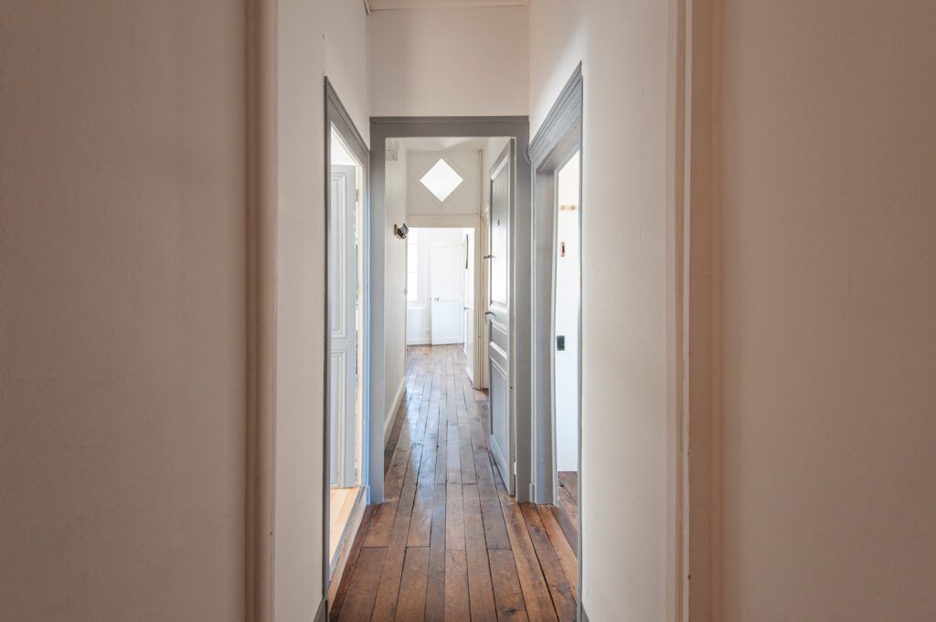 Appartement photographié dans la Vienne pour mise en location